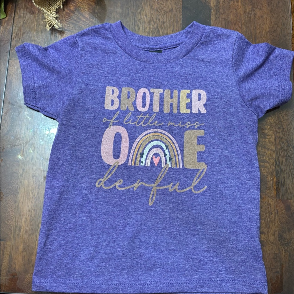 Gildan 4T Purple Birthday T-shirt